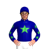 Dark Blue, Green Star, Stars Sleeves