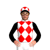 WHITE,RED DIAMOND CHECK,BLACK SLEEVES,RED CAP,WHITE DIAMOND CHECK, BLACK PEAK