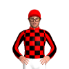 Red, Black Checks And Striped Sleeves