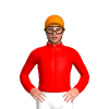 RED , YELLOW FIVE STARS, Green cap
