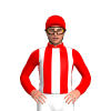 Red And White Stripes, Red Cap