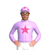 MAUVE,PINK STAR,STARS CAP 