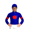 Dark Blue, Red Disc And Armbands