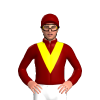 Maroon, Yellow Vee