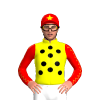 Yellow, Black Spots, Red Sleeves, Yellow Seams, Red Cap, Yellow Star