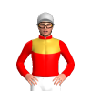 Red, Gold Yoke, Silver Cap