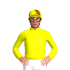 Yellow And Brown Diamonds, Brown And Yellow Star Cap