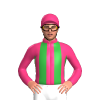 Pink, Green Stripes