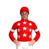 Red, White Stars And Armbands