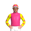 PINK, YELLOW SIX STARS, SLVS, PINK STARS, CAP, YELLOW STARS,WHITE PEAK