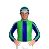 GREEN,NAVY STRIPE,SLEEVES,GREEN STRIPE,NAVY CAP,GREEN HOOPS, WHITE PEAK