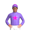 MEDIUM PURPLE, SHOCKING PINK STAR, STARS CAP
