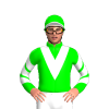 LIME, WHITE VEE, CHEVRONS SLEEVES, LIME CAP, WHITE PEAK
