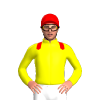 Yellow, Red Epaulettes And Cap