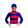 Navy Blue, Red Hoops