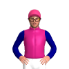 MAGENTA, NAVY FIVE STARS, SLEEVES, Pink cap
