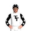 WHITE, BLACK TT, SLEEVES, WHITE STARS, STARS CAP