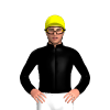 BLACK, YELLOW CAP
