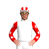 WHITE,RED SLEEVES,WHITE STARS,CAP,RED STRIPES