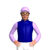 Deep Navy, Mauve Sleeves With Deep Navy Band, Mauve Cap