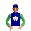 NAVY, WHITE STURT DESERT ROSE, GREEN SLEEVES, WHITE SEAMS, NAVY CAP, WHITE SEAMS 