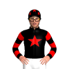 BLACK,RED STAR,HOOPS SLEEVES,RED STARS CAP