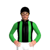 BLACK, GREEN BRACES, SLEEVES