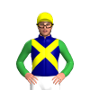 Navy Blue, Yellow Crossed Sashes, Green Sleeves, Yellow Cap