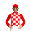 Red, White Checks