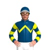 INDIGO,YELLOW ZIGZAG CHEVRON,YELLOW HOOPS SLEEVES,INDIGO CAP,YELLOW ZIGZAG CHEVRON,WHITE PEAK
