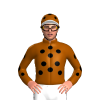 BROWN, BLACK SPOTS, SPOTS SLEEVES, SPOTS CAP, WHITE PEAK
