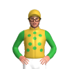 Gold, Green Spots And Sleeves, Gold Cap