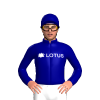 Navy Blue, White Lotus