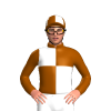 Brown And White Quarters, Quartered Cap