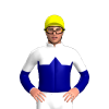 WHITE,NAVY HALVED,NAVY DIAMOND BAND ,NAVY SLEEVES,WHITE HALVED, Yellow cap