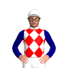 WHITE, RED DIAMOND CHECK, NAVY SLEEVES, White cap