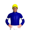 NAVY, WHITE HOOP, ARMBANDS, Yellow cap