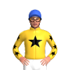 SUNGLOW, BLACK STAR, SUNGLOW SLEEVES, BLACK STARS SLEEVES, Royal Blue cap