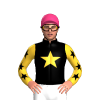 BLACK, SUNGLOW STAR, SUNGLOW SLEEVES, BLACK STARS SLEEVES, Pink cap