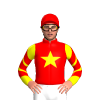 RED, YELLOW STAR, SLEEVES, RED CHEVRONS SLEEVES, Red cap