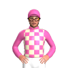 Hot Pink And Cream Checks
