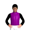 Purple, Black Bird Of Prey, Sleeves And Cap