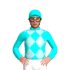 Aqua, Pale Blue Diamonds, Diamond Armbands