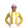Gold And White Stripes, Cherry Cap