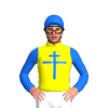 Yellow, Blue Cross Of Lorraine, Crosses Of Lorraine Sleeves And Cap