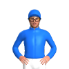 Blue Red Diamond Red Cap
