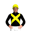 BLACK, YELLOW CROSSED SASHES, CAP