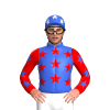 Royal Blue, Red Stars And Sleeves, Royal Blue Stars Sleeves, Royal Blue Cap With White Stars