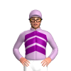 Lilac, Purple Chevrons