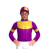 Purple, Gold Yoke, Armbands And Quartered Cap